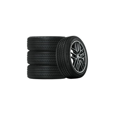 Set of 4 Yokohama Advan Sport A/S Plus 245/40R19 98Y XL Tires Fits: 2016-23 Chevrolet Malibu LT, 2013-15 Chevrolet Malibu LTZ