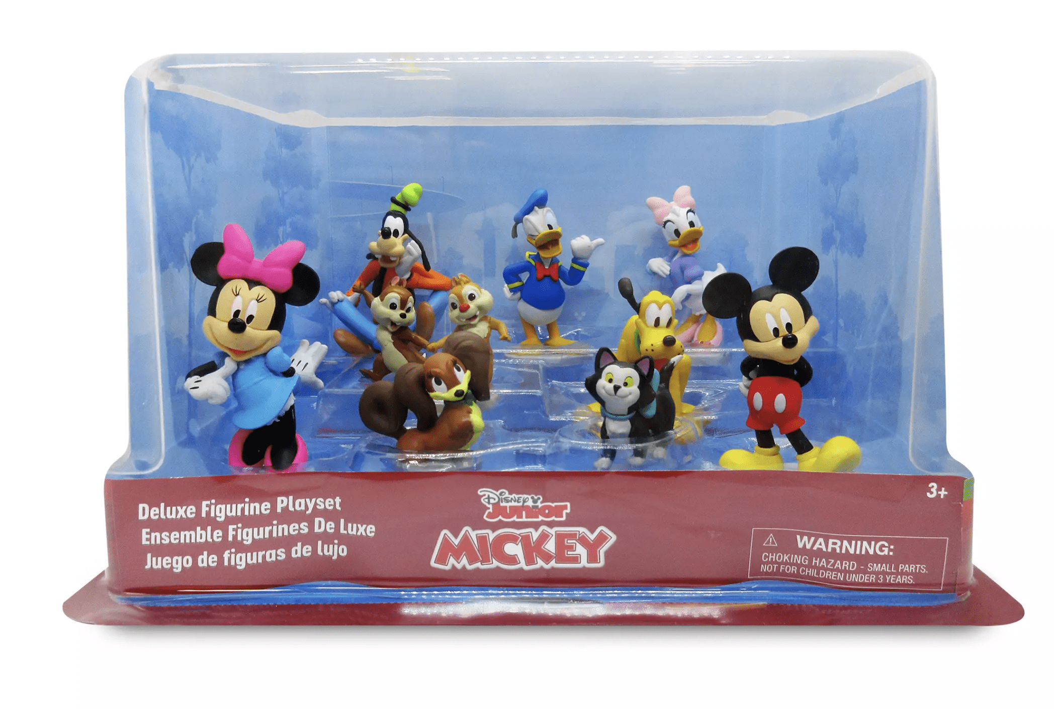 Disney Parks Mickey Mouse Friends Trolley Big Figure Minnie Donald Pluto Goofy
