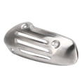 thumbnail image 1 of Cubierta Del Tubo De Escape, Alta Resistencia Reduce El Ruido Tubo De Escape De Acero Inoxidable Escudo Térmico Diseño Fresco Impermeable Para Motocicleta ANGGREK Plata, 1 of 8