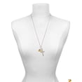 thumbnail image 3 of Delight Jewelry Resin Ram Be Strong and Courageous Engraved Cross Zoey Necklace, 28", 3 of 4