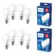 thumbnail image 1 of Paquete de 8 focos LED Philips ahorrador 8W 60W A19 E27, 1 of 3
