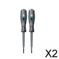 thumbnail image 1 of Bolígrafo eléctrico destornillador plano cruzado Sharpla 2 piezas, 1 of 8