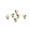 Light Yellow, variant on HOOUN 80pcs 14X17MM Candy Color Small Round Bell Pet Bell Diy Key Chain Christmas Bell-Green-80pcs /82g