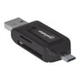 thumbnail image 4 of Manhattan imPORT Reader - Card reader - 24 in 1 (microSD, microSDHC, microSDXC, MMC, SD, SDHC, SDXC) - USB 2.0, 4 of 10