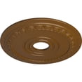 thumbnail image 3 of Ekena Millwork 17 1/2"OD x 3 5/8"ID x 1"P Munich Ceiling Medallion (Fits Canopies up to 5 5/8"), Hand-Painted Smokey Topaz, 3 of 6