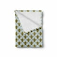 thumbnail image 2 of Turtle Soft Flannel Fleece Throw Blanket, Flock of Sea Turtles with Geometric Shells Childish Cartoon Style Ocean Animals, Cozy Plush for Indoor and Outdoor Use, 50" x 70", Multicolor, by Ambesonne, 2 of 6