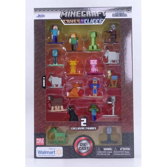 "Grottes et Falaises Minecraft (18 Pack-Wave 8)" Pack de 18 grottes et falaises Minecraft, vague 8