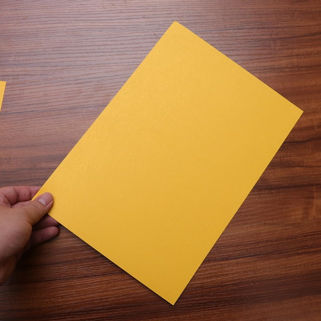 LOLIPPYY 50 Pcs Papier Pailleté Coloré Design Créatif pour Adultes Doré