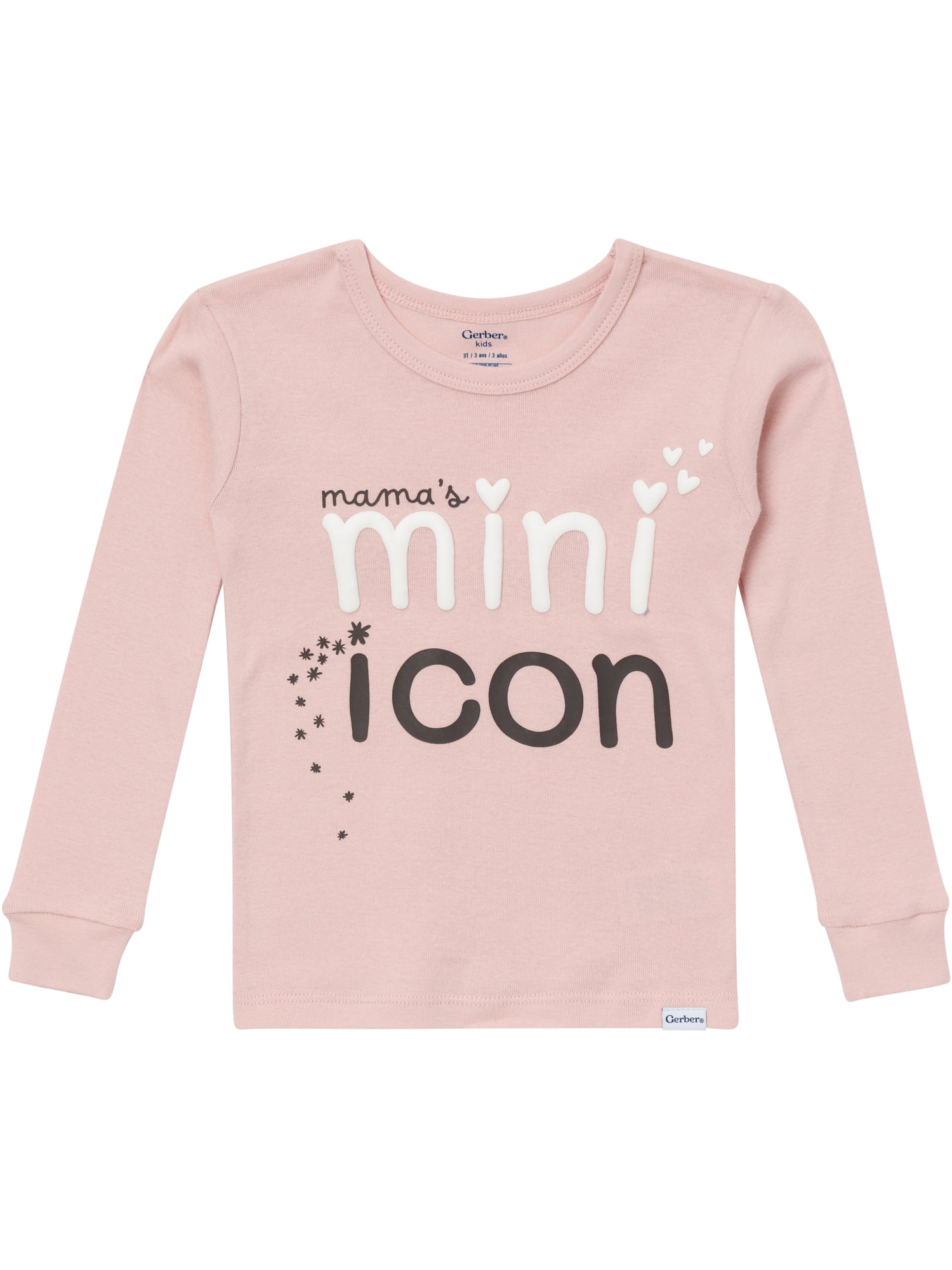 Gerber Toddler Neutral Tight Fitting Pajama Set, 4-Piece, Sizes 12 Months - 5T