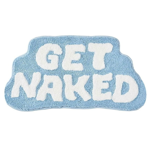 Product Category Carpet - Mat With Contrast Letter Patterns Non Washable Highly Absorbent for Indoor Use in Living Room Hallway Bedroom