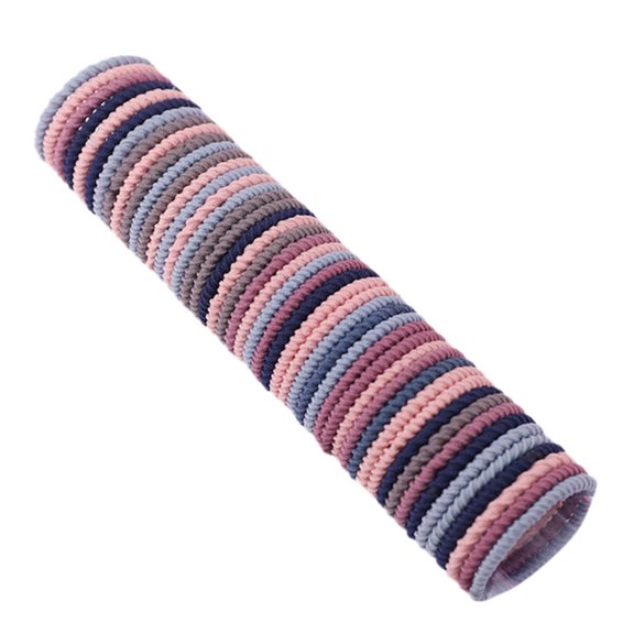 Yanyanz Handkerchiefs for Men, Girls 50 of 3 Cm Rubber Children Tie Hair Colorful Hair, Women's Handkerchiefs N One Size