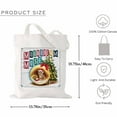 thumbnail image 2 of Women Moonbeam Muse Canvas Tote Graphic Print Tote Bags Christian Canvas Tote Christmas Canvas Tote Fall White 3Pcs, 2 of 5