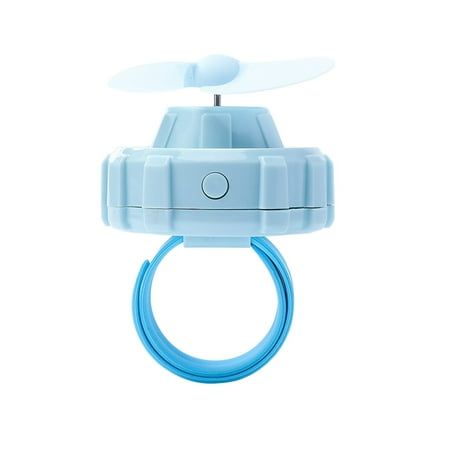 

Dyfzdhu USB Mini Rechargeable Small Fan Summer Outdoor Watch Style Small Fan