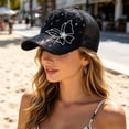 thumbnail image 1 of Summer Baseball Cap For Women Adjustable Size Sun Protection Hat With Breathable Mesh Back Cap For Outdoor Activities Picnic And Daily Wear, 1 of 6
