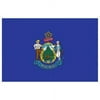 Valley Forge Maine Flag 36 in. H x 60 in. W