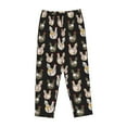 thumbnail image 4 of Goofa Flowe Rooster Printed Soft Pajama Pants for Women, Wide Leg Comfy Casual Lounge Yoga Pants-X-Large, 4 of 9