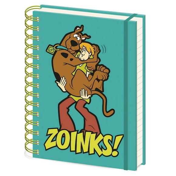 Scooby Doo Zoinks A5 Wirebound Notebook