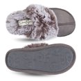 thumbnail image 6 of Jessica Simpson Girl's Plush Slip on House Slippers With Memory Foam, 6 of 9