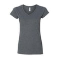 thumbnail image 2 of Gildan Women's Softstyle V-Neck T-Shirt, 2 of 3