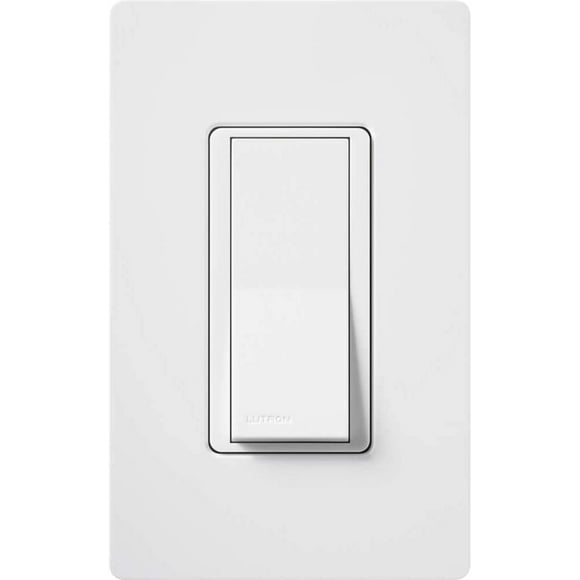 Lutron FM-12120M White claro OnOff Switch (12 Pack) 15-Amp, Single-Pole cA-1PS-WH, 12 count