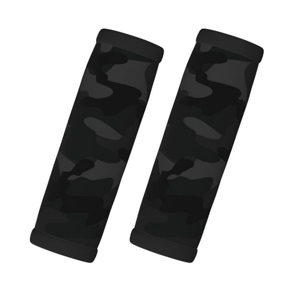 2 Pack Luggage Handle Wraps For Suitcase Comfort Soft Handle Covers Identifier Luggage Makers Covers Wraps Travel Accessories Dark Military Camouflage Pattern