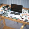 thumbnail image 3 of Long Mouse Pads for Desk,Pioneer Flower Floral Print Pattern Desk Mats on Top Of Desks, Desk Mouse Pad Extra Large with 3mm Non-Slip Base and Stitched Edge for Gaming,Office,Work,Home 35.4"x15.7", 3 of 6