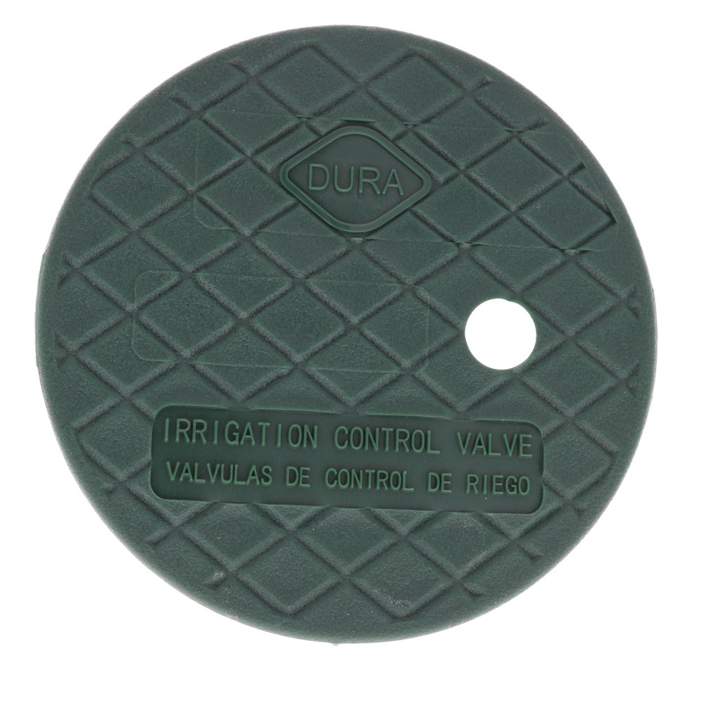 Dura Round Sprinkler Valve Box Replacement Lids Size 7" Color Green