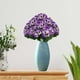 thumbnail image 4 of Ramo de flores artificiales Decoración para casa, arreglo floral artificial de mano para centros de mesa de jarrones, 4 of 9
