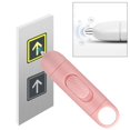 thumbnail image 4 of Mini portátil de mano para evitar ponerse con la herramienta de apertura de puertas, herramienta sanitaria de seguridad Rosado Cola Pluma del teclado del abridor de puerta, 4 of 7