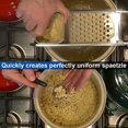 thumbnail image 3 of Stainless Steel Maker Set - Manual Operation, Comfort Grip, Multi-Functional Kitchen Tool for Homemade Noodles, Cheese, Vegetables, and Potatoes - Durable Italian Pasta Machine, 3 of 7