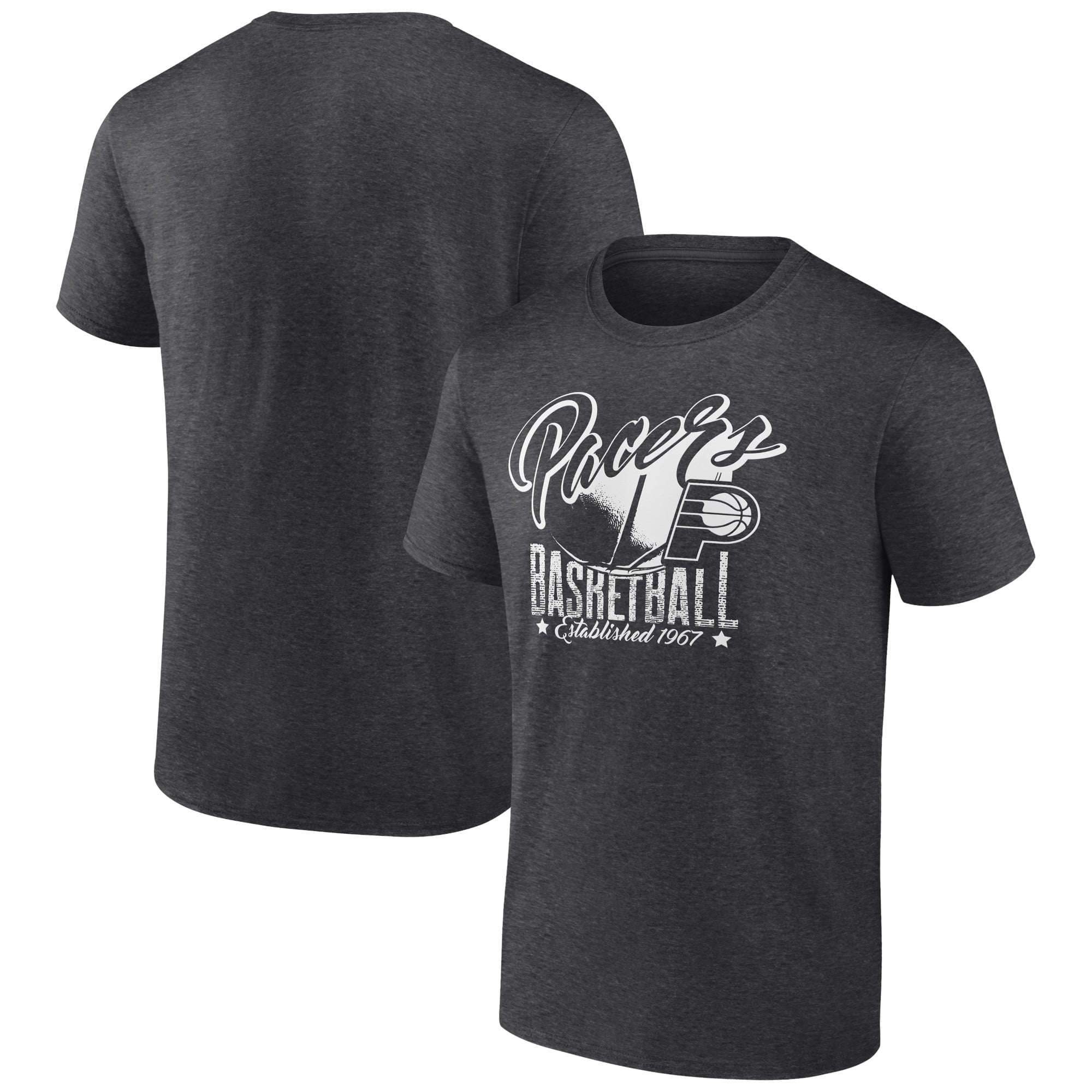 Men's Charcoal Indiana Pacers Winner T-Shirt