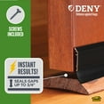 thumbnail image 6 of M-D Building Products 40721 36 in. Black Aluminum and Vinyl DENY™ Heavy-duty Screw-on Door Sweep, 6 of 11