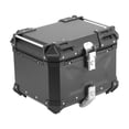 thumbnail image 4 of Motorcycle Top Case, Heavy Duty 45L Universal Aluminum Motorcycle Trunk  for Luggage for Motorcycle, 4 of 8
