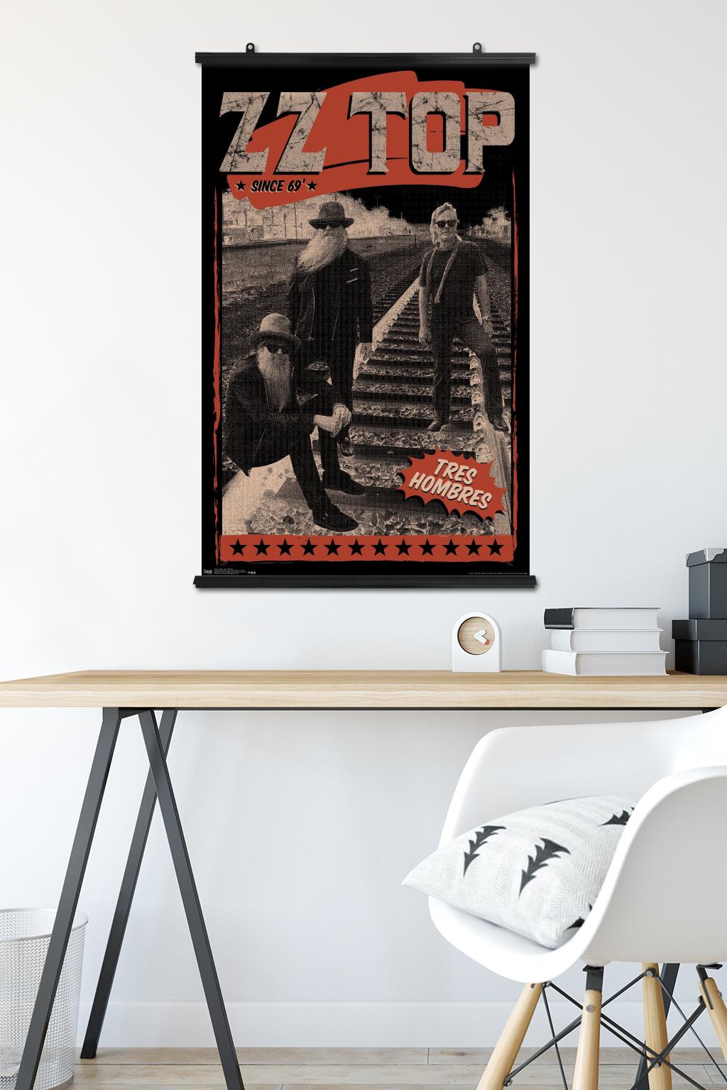 ZZ Top - Tres Hombres Wall Poster, 22.375