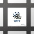 thumbnail image 4 of Gallery Pops NFL Indianapolis Colts - Drip Helmet Wall Art, Unframed Version, 12" x 12", 4 of 5