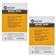 thumbnail image 3 of Niche Brake Pad Set Yamaha FZR1000 YZF750R 4FM-W0045-30-00 Front Semi-Metallic 2 Pack 519-KPA2472D, 3 of 6