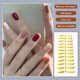 thumbnail image 2 of Uñas postizas largas Soidarity para manicura de uñas bricolaje coloridas Amarillo, 2 of 5