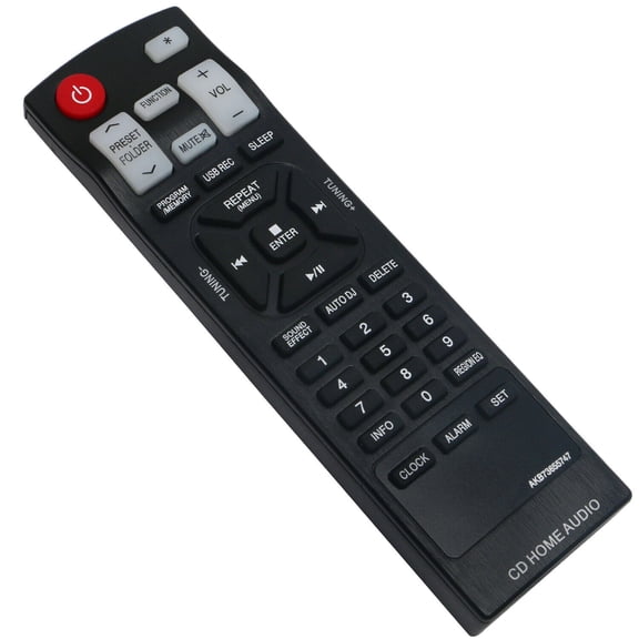 New AKB73655747 Replace Remote Control for LG Mini Hi-Fi System CD Home Audio
