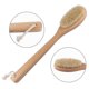 thumbnail image 3 of Body Bath Brush,natural Bristles Back Scrubber With Long Wooden Handle, 3 of 3