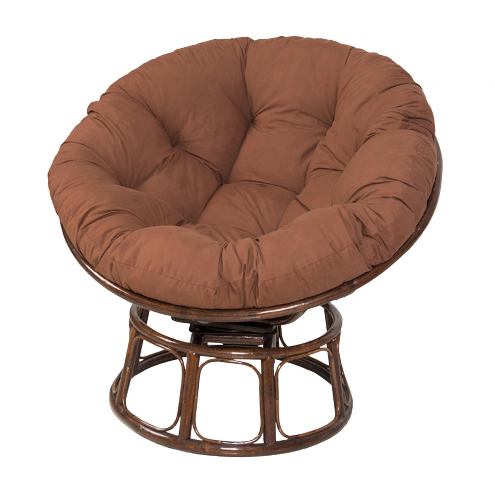 yotijay Hammock Chair Cushion Egg Chair Cushion for Hanging Beds Indoor or Outdoor Swing Brown