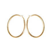 Jessica Simpson Women's Polished Hoop Earrings