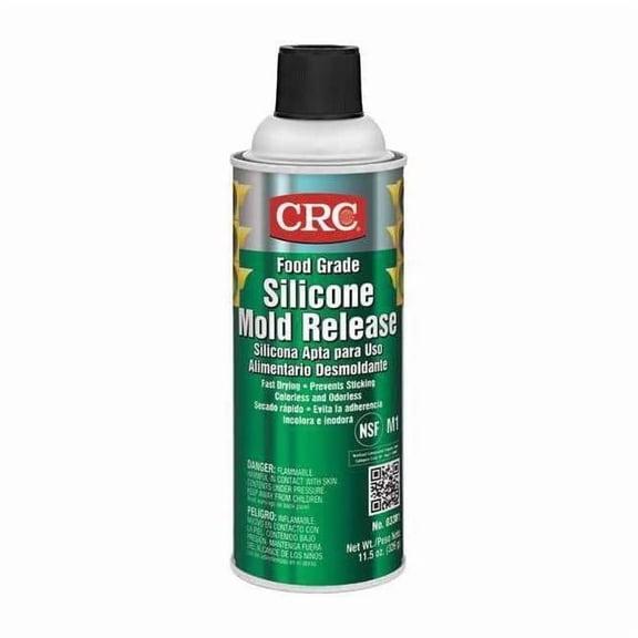 Crc Silicone Mold Release, M1 Food Grade, 16 oz, Aerosol Can 03301