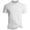 White, variant on Sodopo Men's Shirts Round Neck Short Sleeve Tight Fit Solid Color Breathable Running T-Shirt, Outdoor Sports