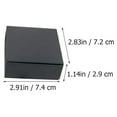 thumbnail image 2 of KAKOWELY Storage Boxes Set 24pcs Black Convenient Packing Boxes Moving Boxes Express Storage Boxes2.91"X2.83"X1.14", 2 of 4