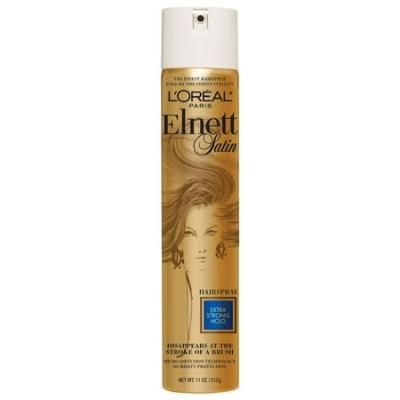 L'Oreal Paris Elnett Elnett Satin Hairspray Extra Strong Hold, 11 Oz