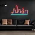 thumbnail image 2 of Handmadetneonsign City Skyline Neon sign, Custom Your city skyline Led neon Light, Wall Art, 2 of 5