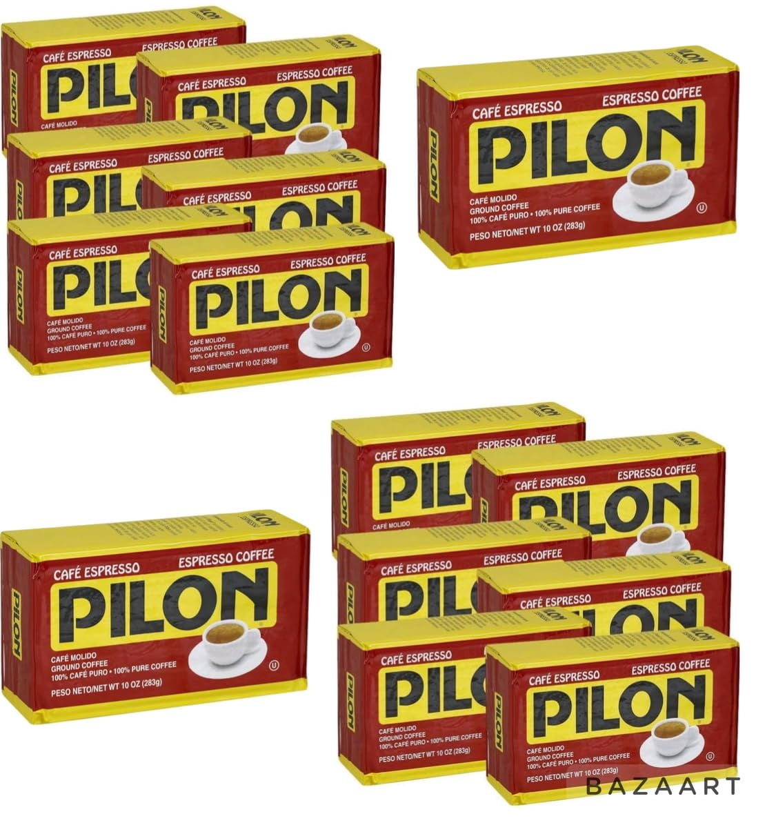 Pilon (14 Pack) 10oz Coffee Ground by Pilon