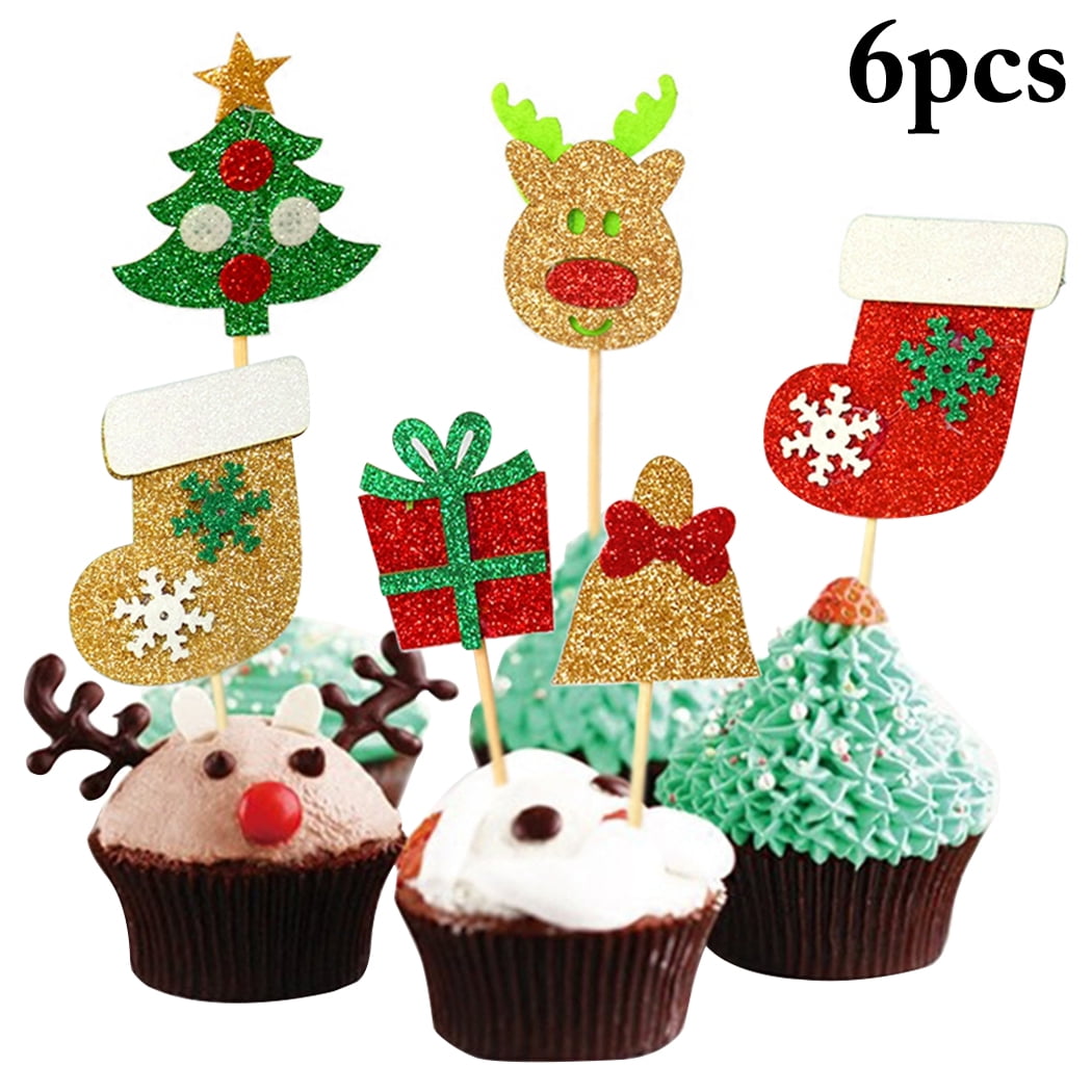 Mini Windmill Cupcake Toppers Picks Party Decorations Evnent Party Favors 6pcs 