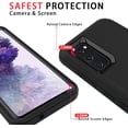 thumbnail image 3 of for Samsung Galaxy S20 FE Case,Shockproof Dropproof S20 FE 5g Phone Case,Heavy Duty Protective for Galaxy S20 FE Case 6.5 Inch (Black), 3 of 7