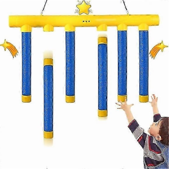 2025 Reflex Challenge Game - Hand-eye Coordination Reaction Training Toy, Adjustable Speed Drop Stick Hand Speed Challenge